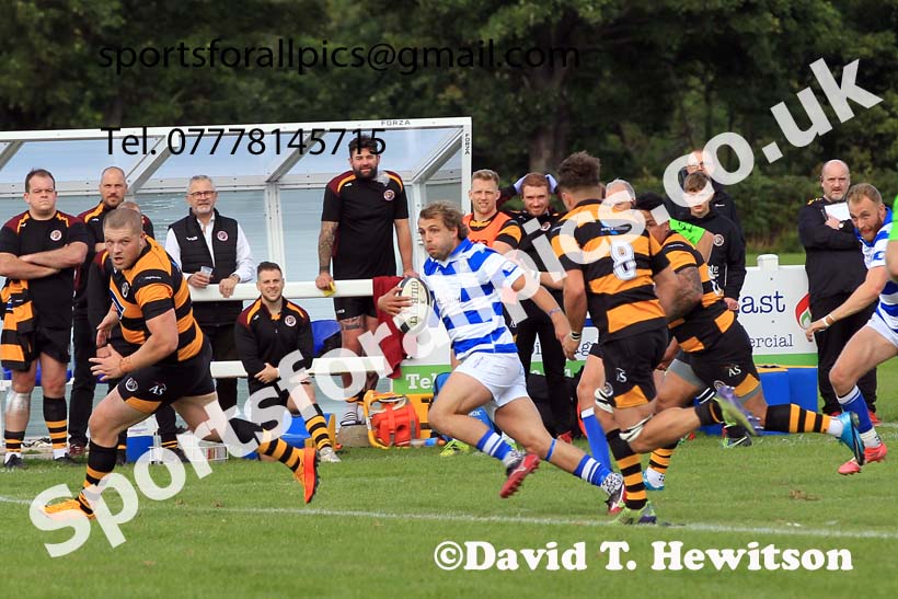 Tynedale v Sheffield Tigers, Sat., Sept. 17th, 2022. Photo: David T. Hewitson/Sports for All Pics